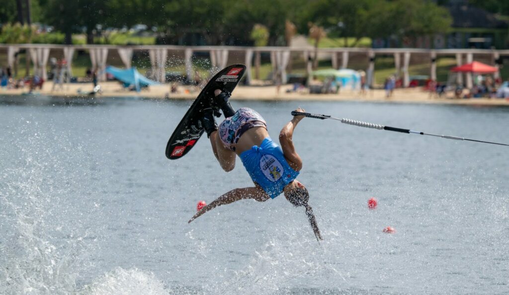 Neilly Ross Tricking in the Womens Trick Final at the 2023 Masters