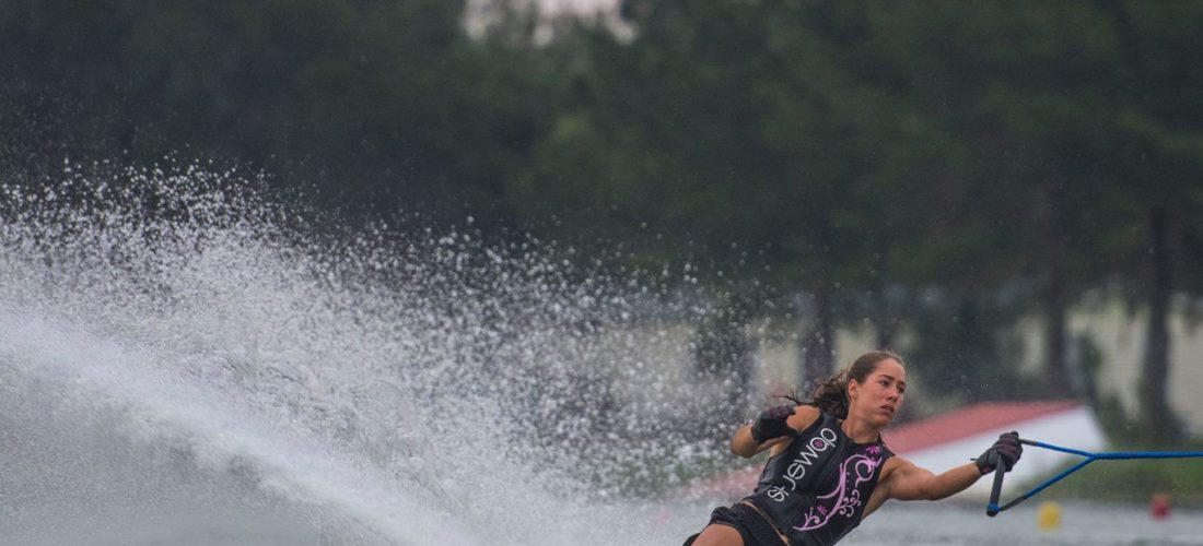 Jaimee Bull Slalom Skiing