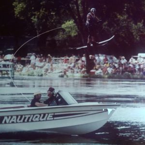 Mike Hazelwood European Water Ski Champion