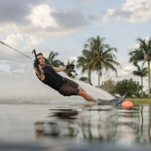 Chris Rossi was a regular on professional water ski podiums in the 2010s