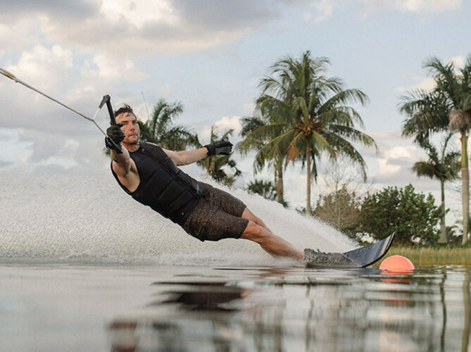 Chris Rossi was a regular on professional water ski podiums in the 2010s