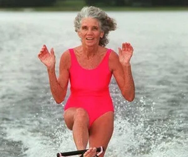 Lucille Borgen competed at Water Ski Nationals until age 94