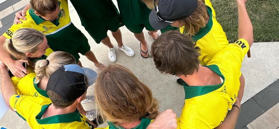 Australian Water Ski Team from the 2023 World Championships