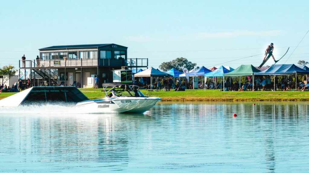 Night show fireworks for Australian water ski nationals return