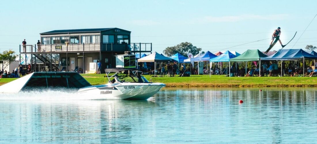 Night show fireworks for Australian water ski nationals return