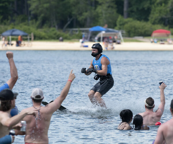 Joel Poland wins jump at the US Masters