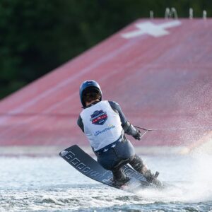 Jumping at the 2024 MasterCraft Pro