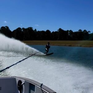 Winter returns to the water for the first time